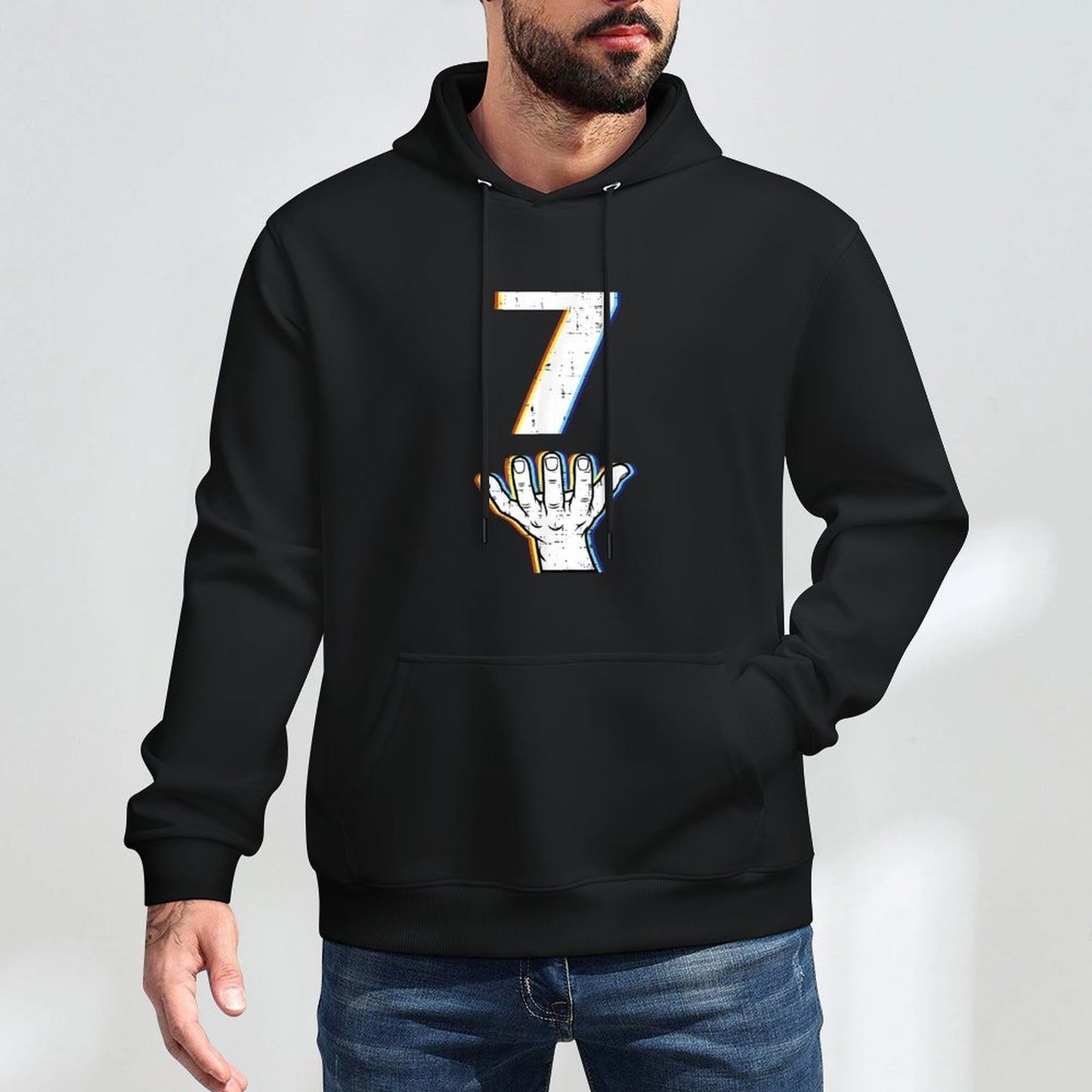 Number 7 Matching 67 Meme Halloween Costume Men Women Kids Easy Care Hoodie