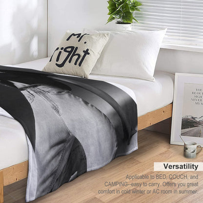 Jungkook Calvin Klien Photoshoot Throw Blanket
