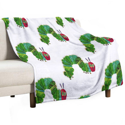 The Very Hungry Caterpillar Throw Blanket