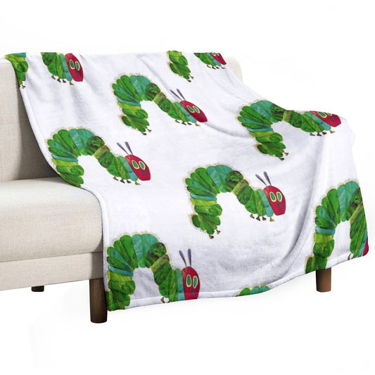 The Very Hungry Caterpillar Throw Blanket