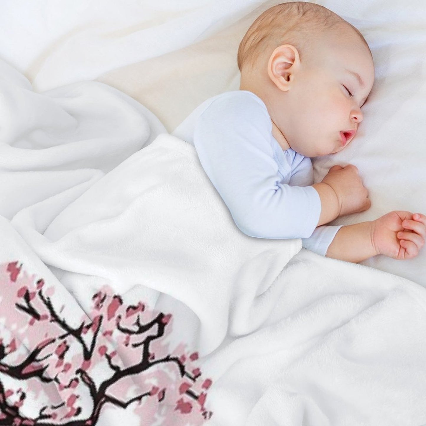 R34 GTR Japan White Throw Blanket