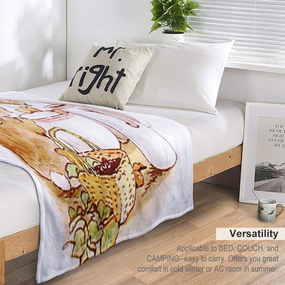 Flopsy, Mopsy And Cottontail Throw Blanket