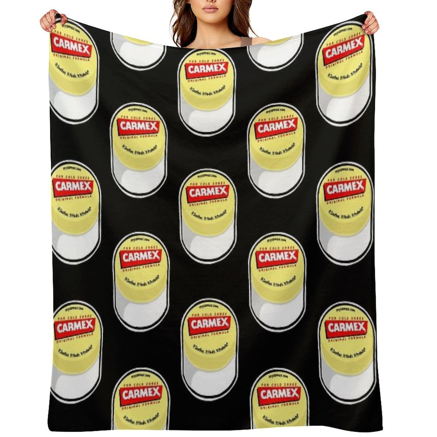 Carmex Chapstick Throw Blanket