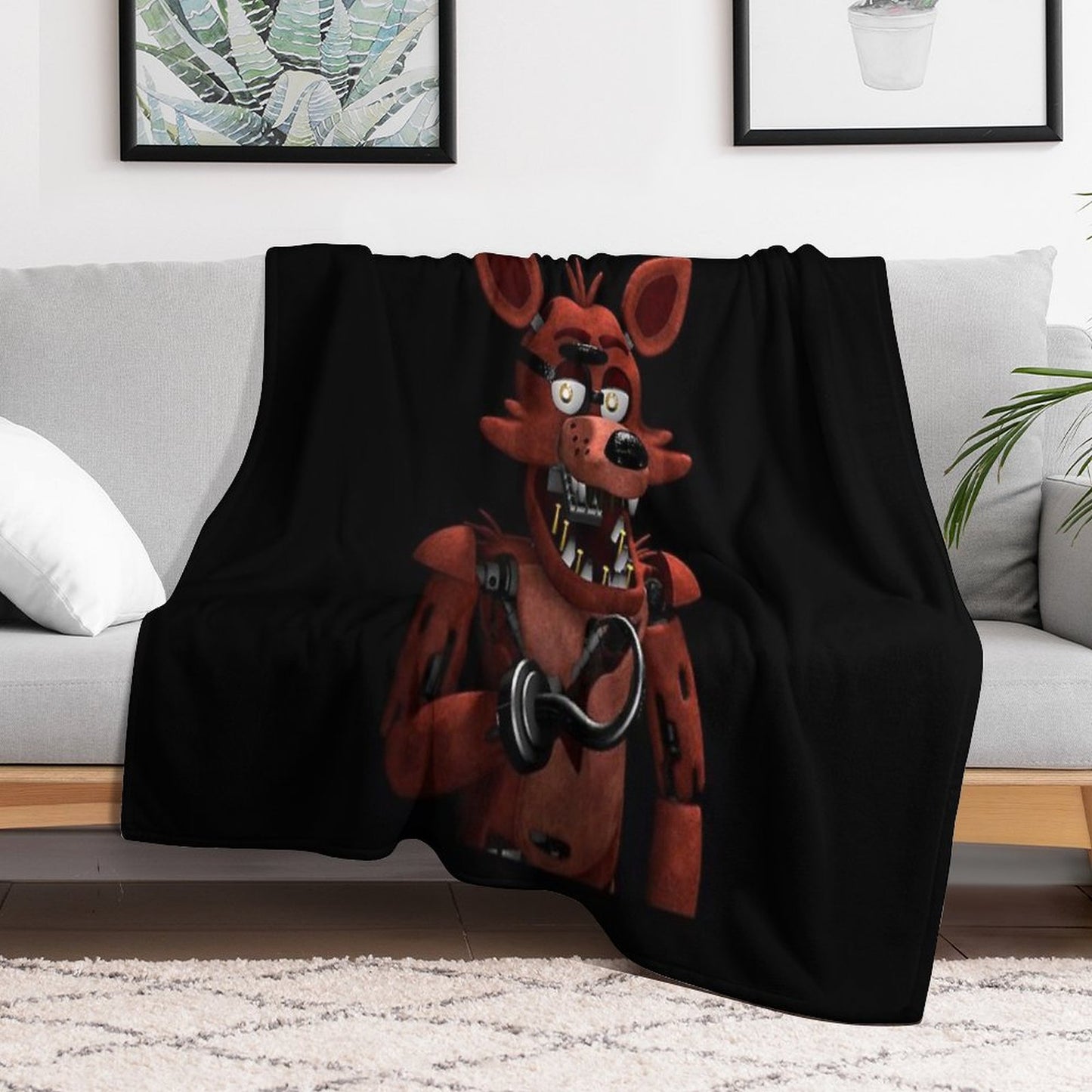 Foxy Throw Blanket