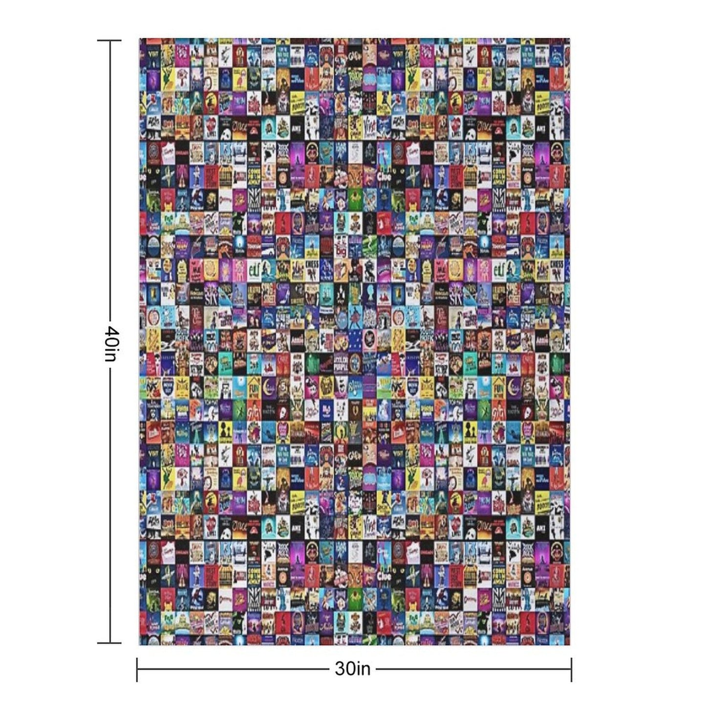 Musicals! Throw Blanket