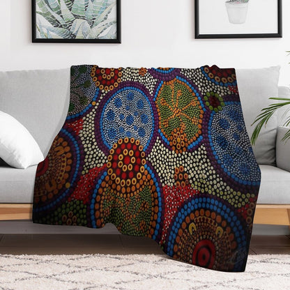 THE BIG CLAN GATHERING Throw Blanket