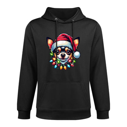 Dog Owner Xmas Men Women Favorite Chihuahua Christmas Moisture-Wicking Hoodie