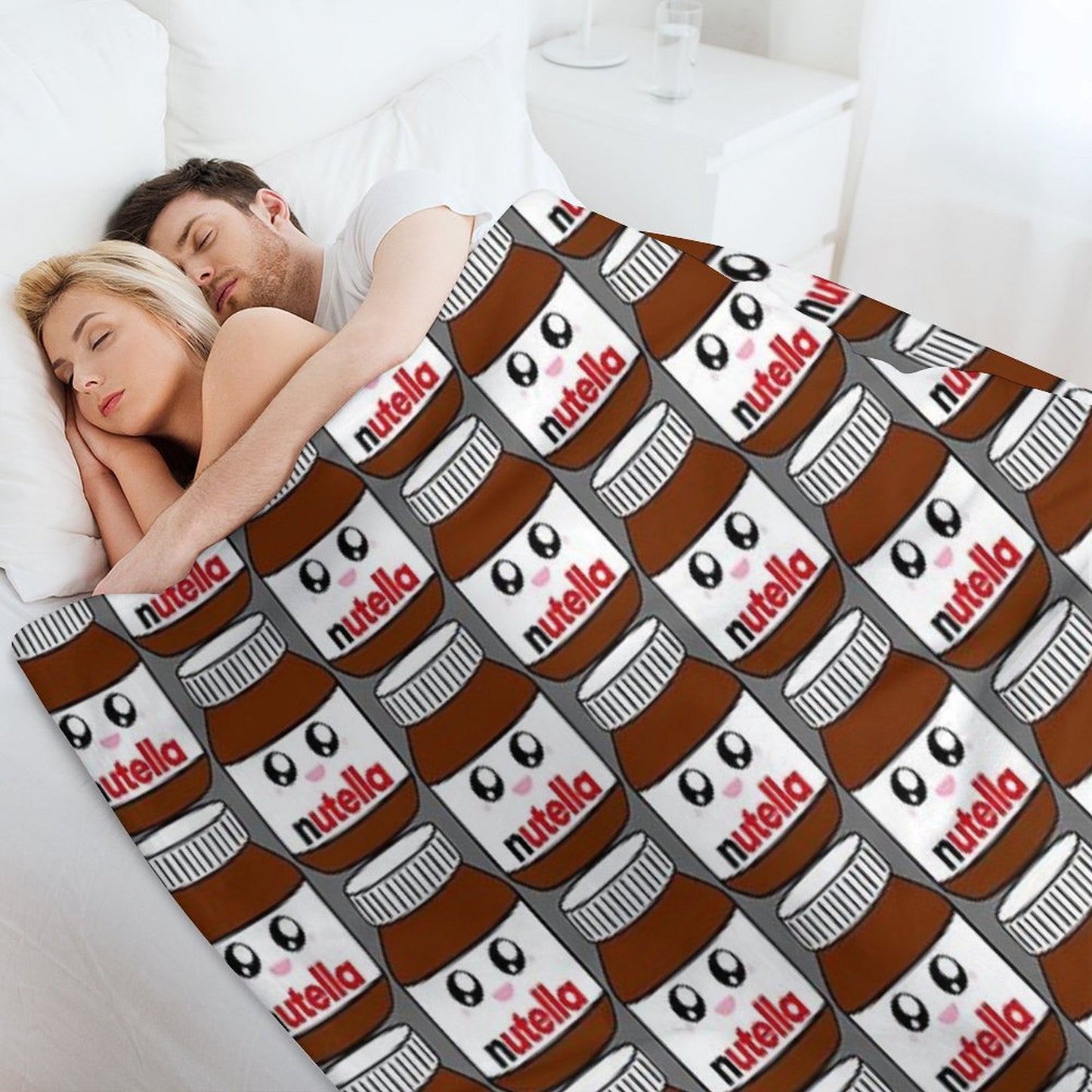 Nutella Throw Blanket