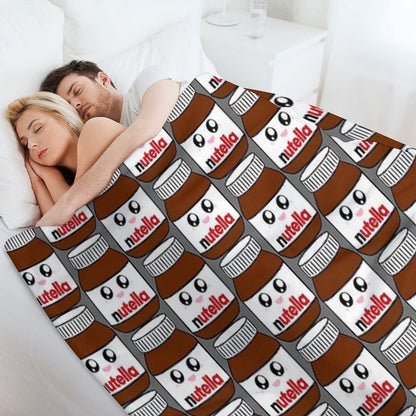 Nutella Throw Blanket