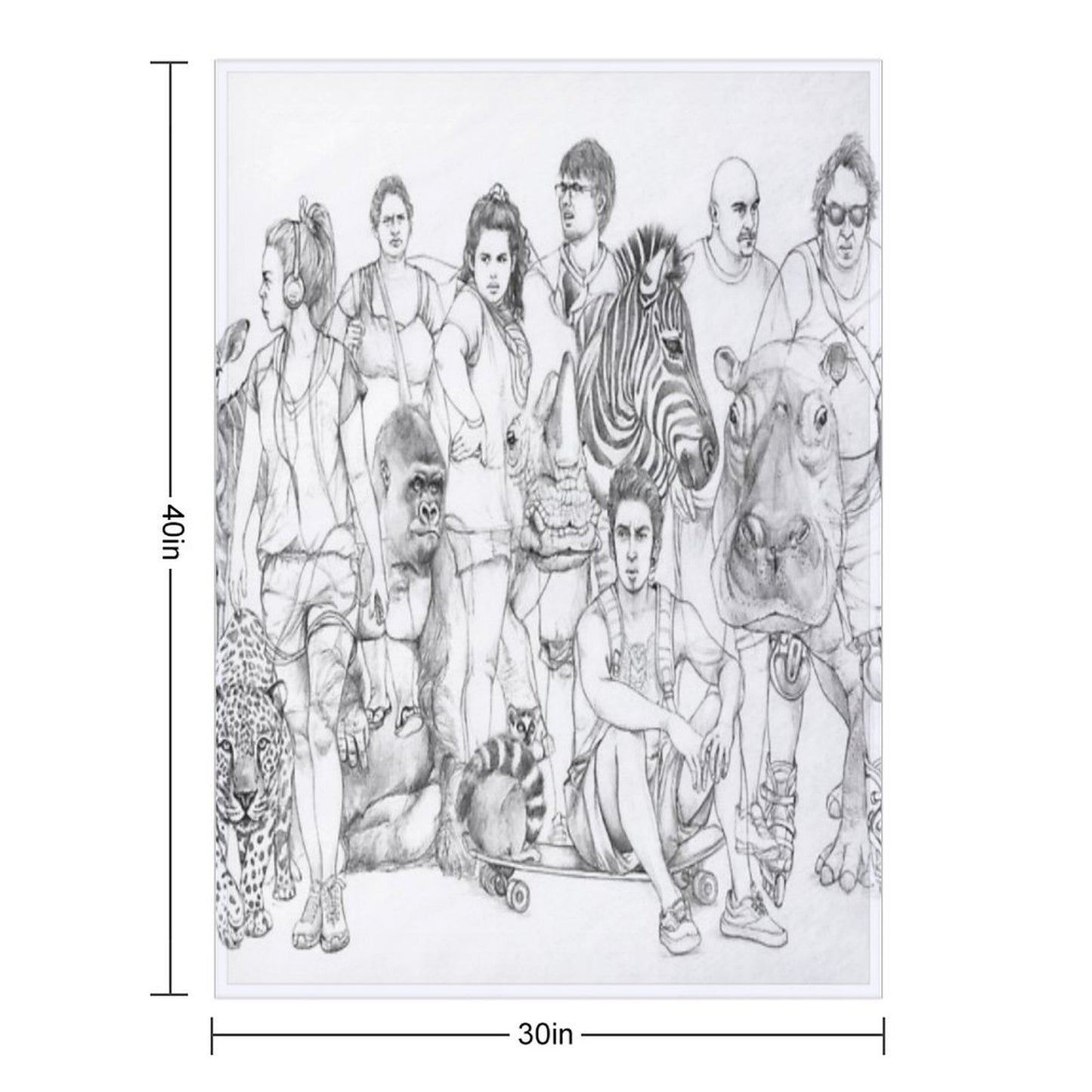 Safari Throw Blanket