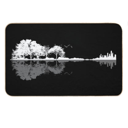 Nature Guitar Bath Mat
