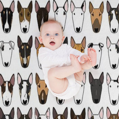 A Metre Of Bullies Throw Blanket