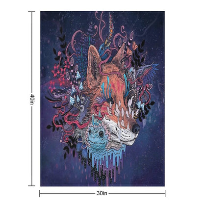 Envoy (Kitsune) Throw Blanket