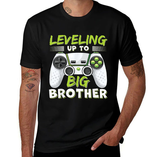 Leveling Up to Big Brother  Vintage-inspired T-Shirt