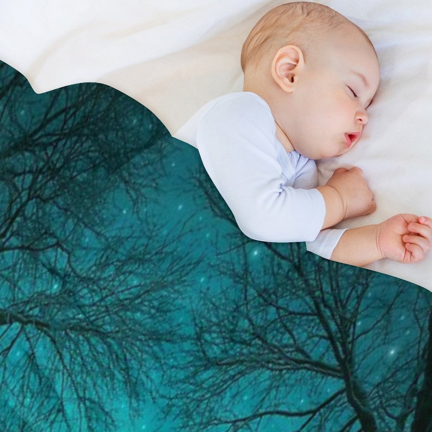 Simply Stare Upward Throw Blanket