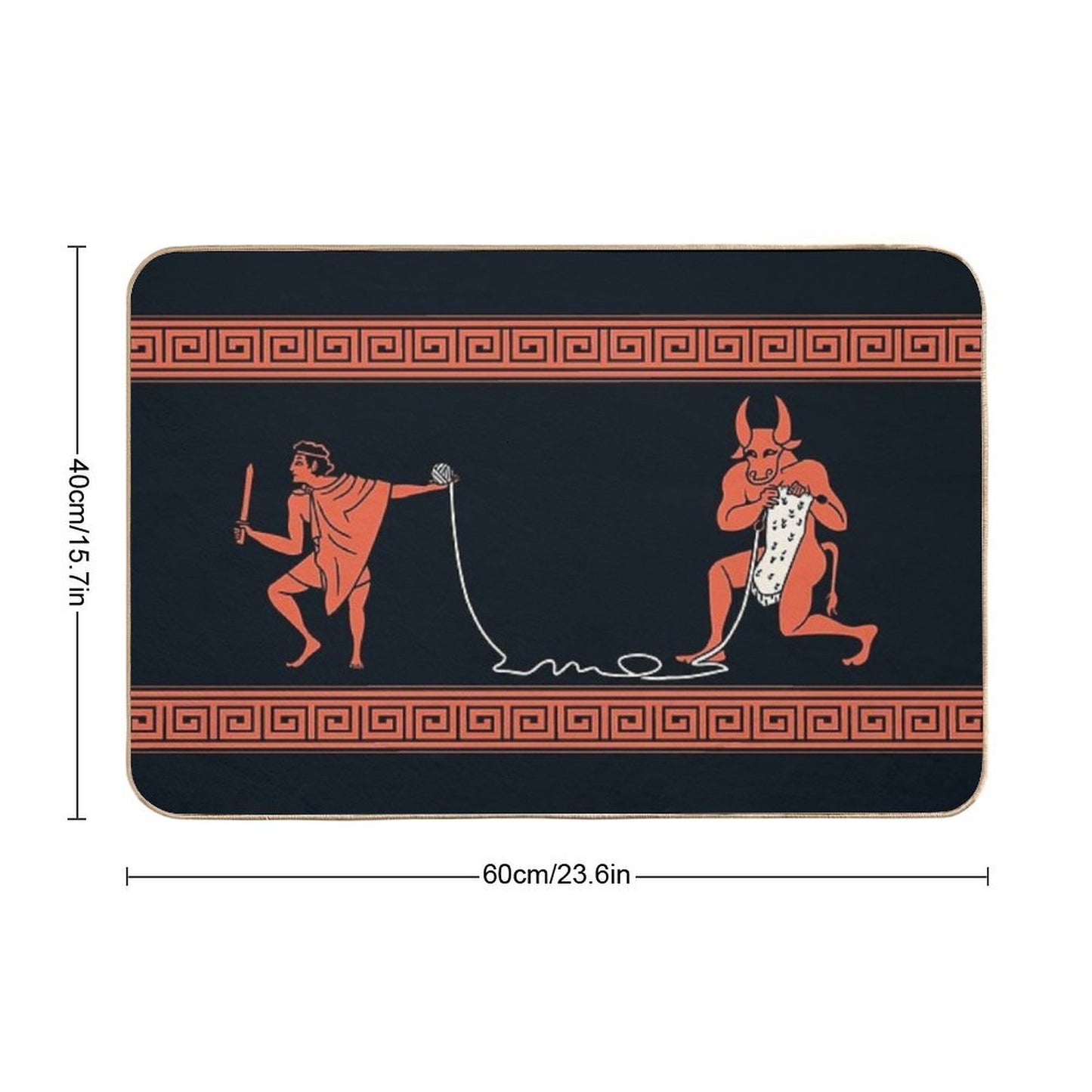 Crafty Minotaur Bath Mat