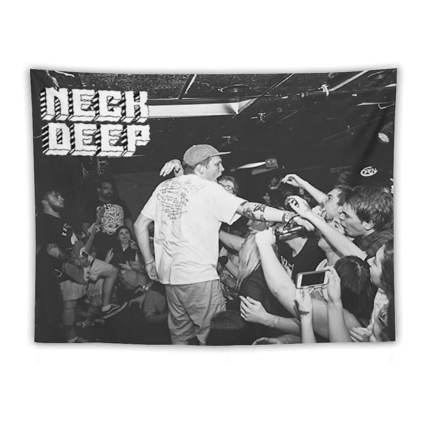 Neck Deep Live Tapestry