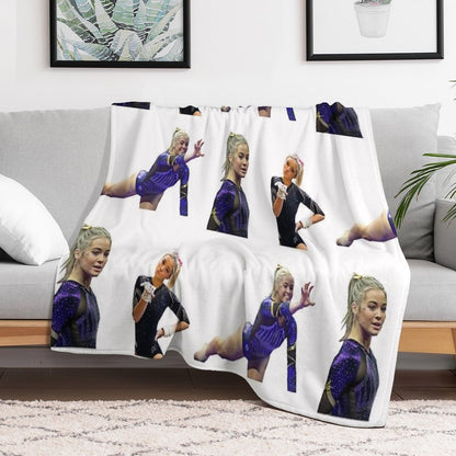 Livvy Olivia Dunne Pack Throw Blanket