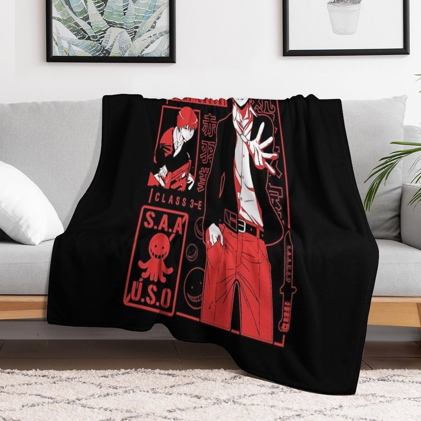 KARMA AKABANE Classic Throw Blanket