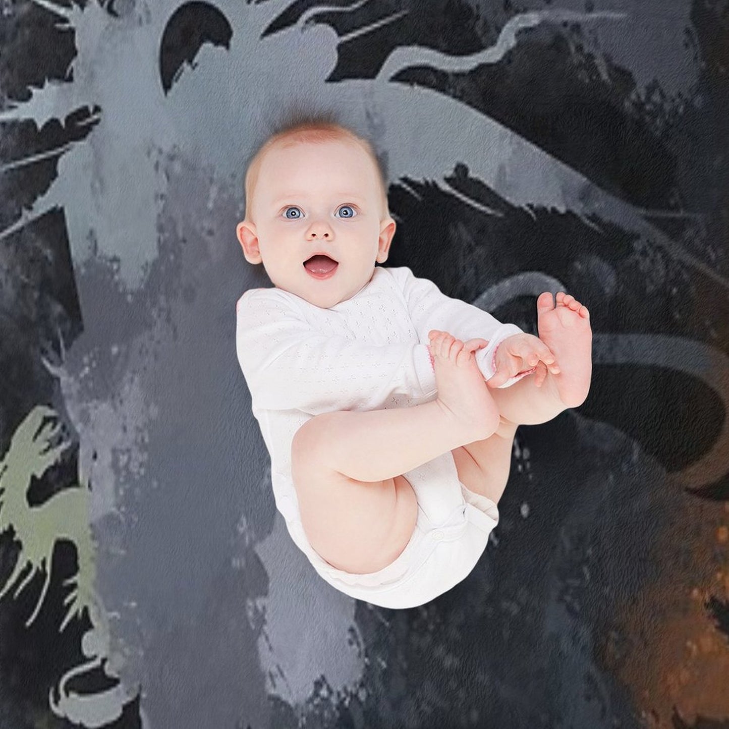 Final Fantasy XV Logo Throw Blanket