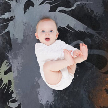 Final Fantasy XV Logo Throw Blanket