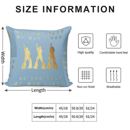 Mamma Mia - Donna & The Dynamos Soft Durable Construction Throw Pillow