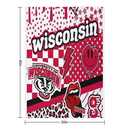 Wisconsin Throw Blanket