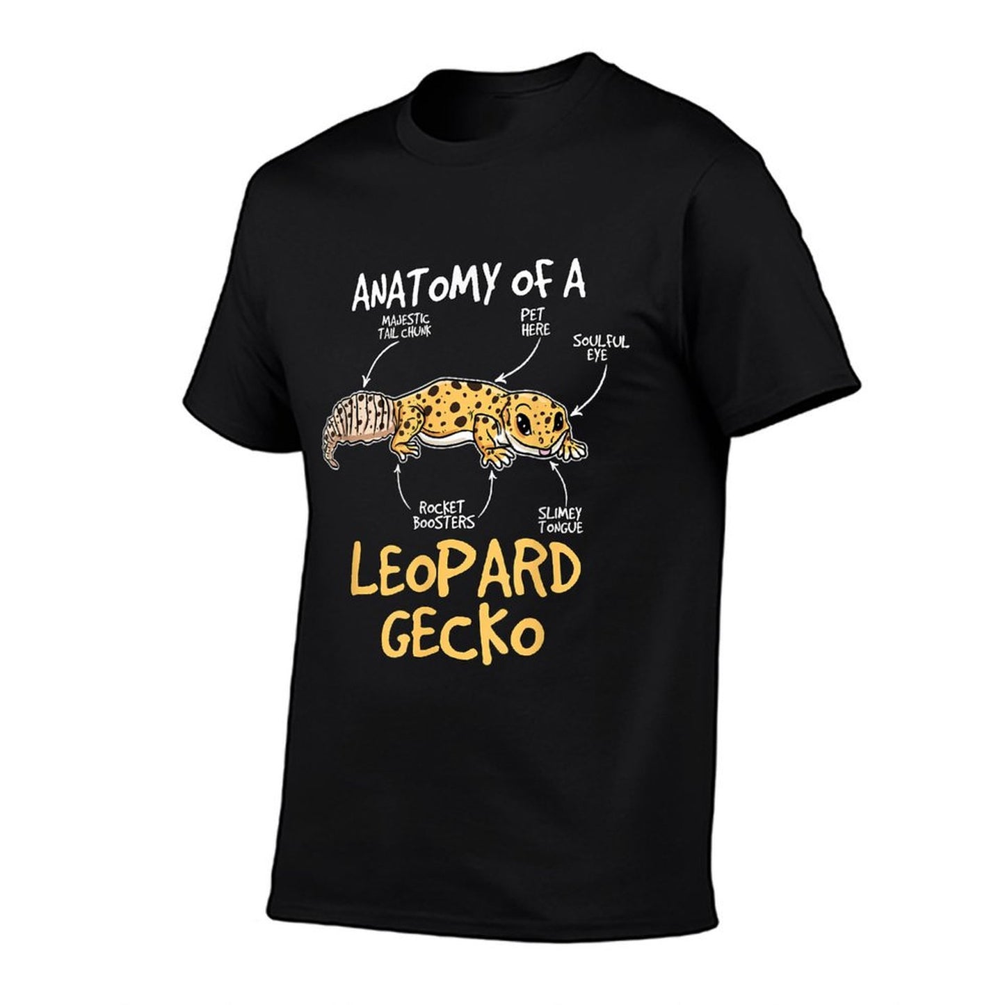 Kids Leopard Gecko Gift Anatomy Of A Leopard Gecko T-Shirt