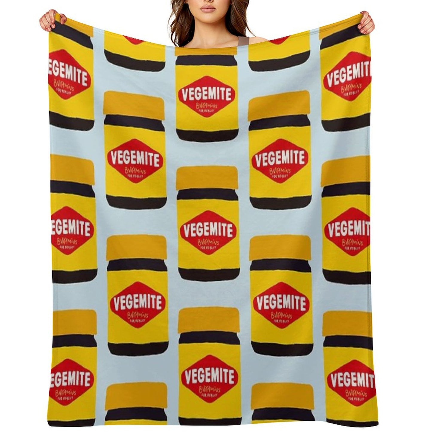 Vegemite Throw Blanket