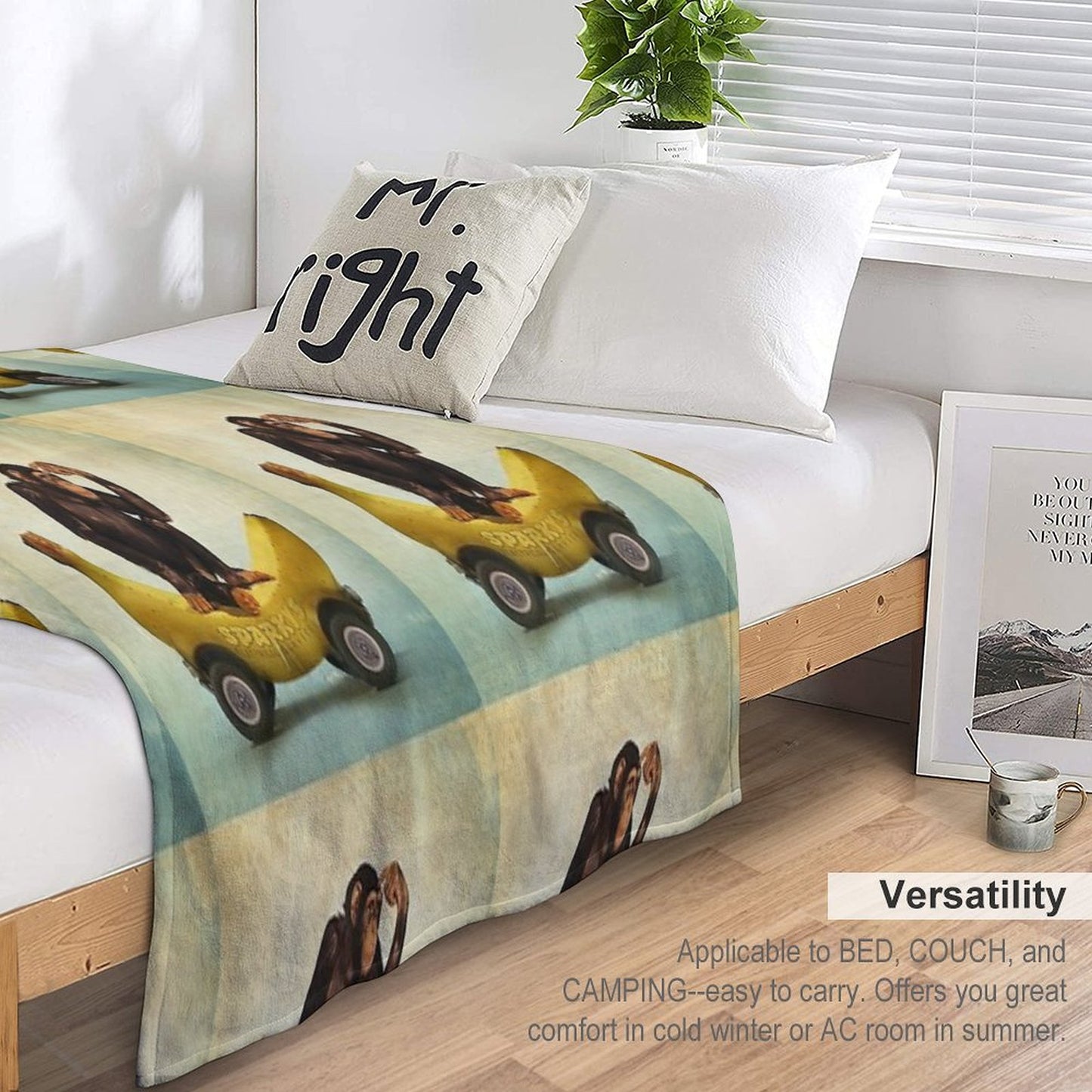 Sparky's Electrical Services Throw Blanket