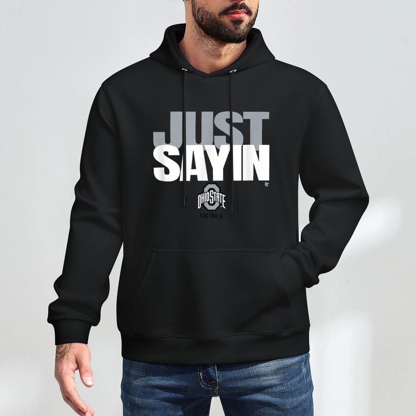 Julian Sayin - Just Sayin (Red) - Ohio State Football Versatile Streetwear Hoodie