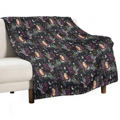 In The Night Garden Throw Blanket