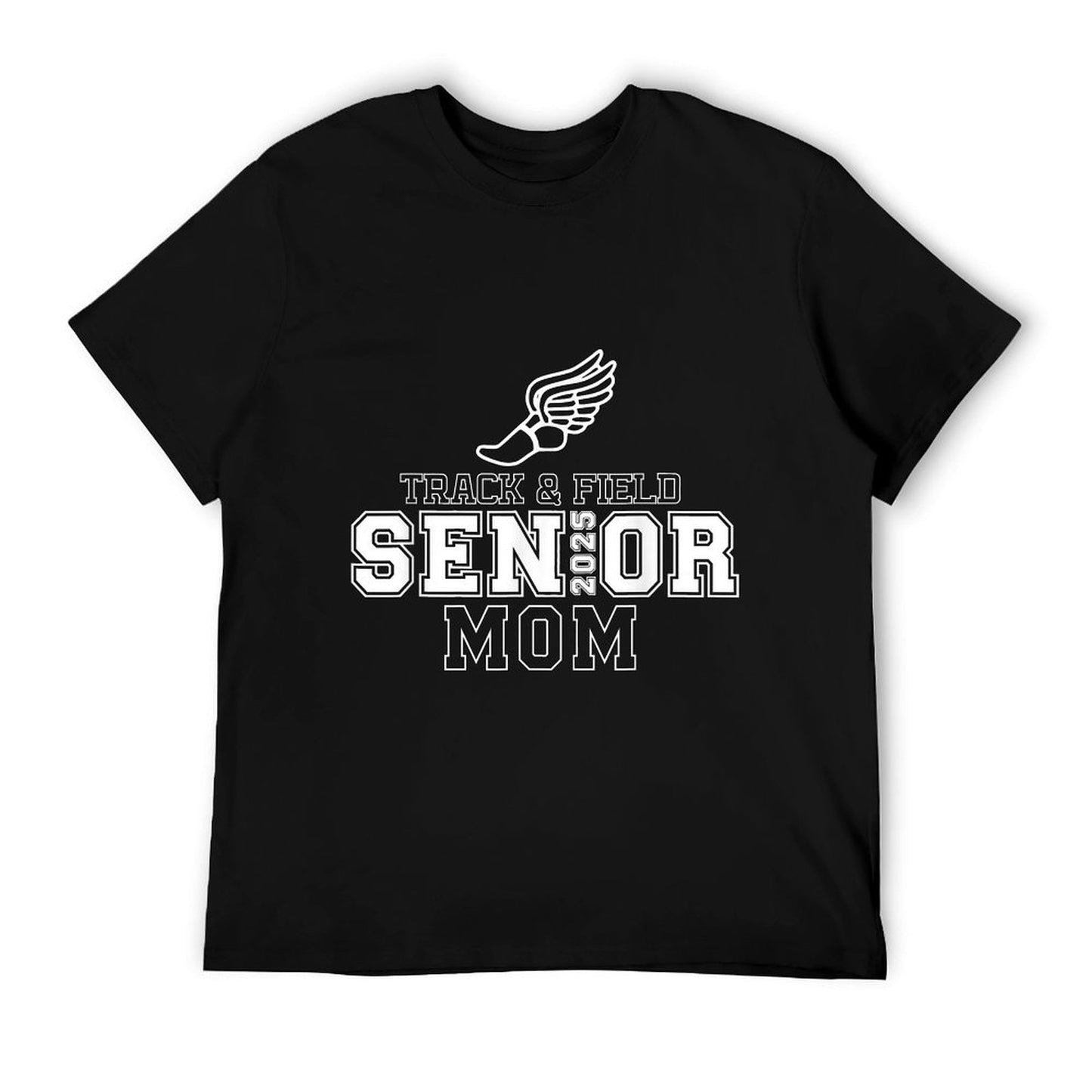 Track & Field Senior Mom 2025 Graduation Year T-Shirt