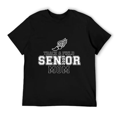 Track & Field Senior Mom 2025 Graduation Year T-Shirt