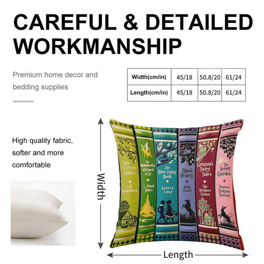 The Magic of Make-Believe Linen Throw Pillow Cover