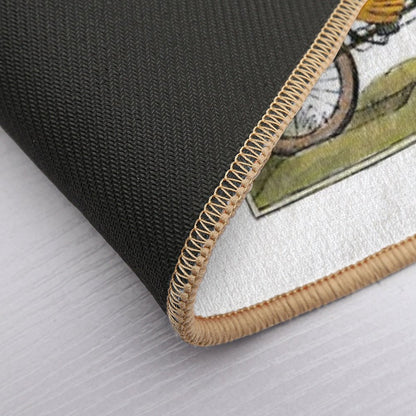 Frog And Toad  Easy To Clean Bath Mat