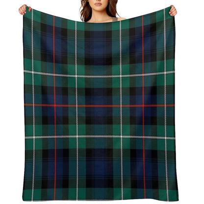MacKenzie Modern Tartan Throw Blanket