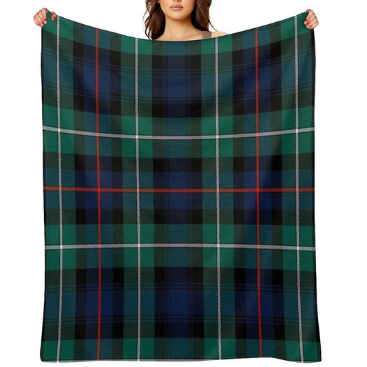 MacKenzie Modern Tartan Throw Blanket