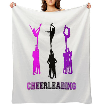Cheerleading Throw Blanket