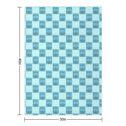 Cousins Beach Throw Blanket
