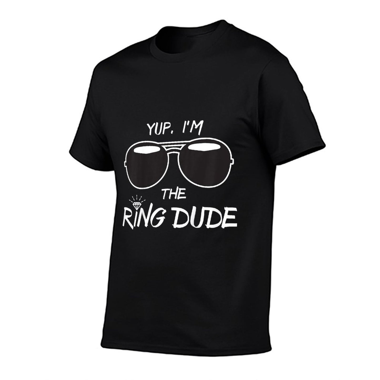 Yup I&#39;m The Ring Dude - Funny Kids Ring Bearer T-Shirt