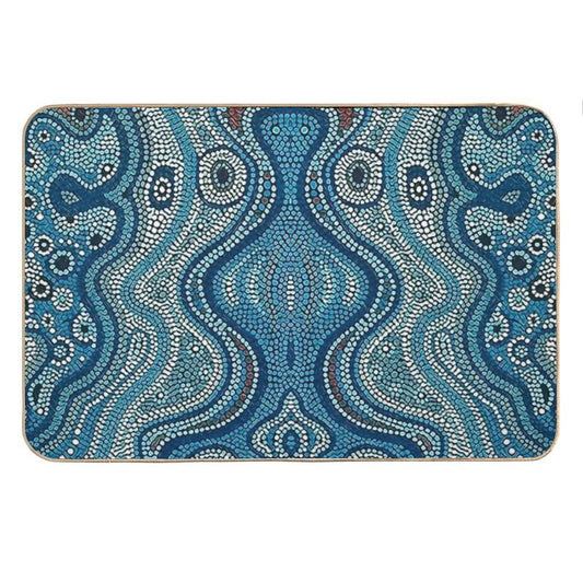 Australian Aboriginal Art Bath Mat