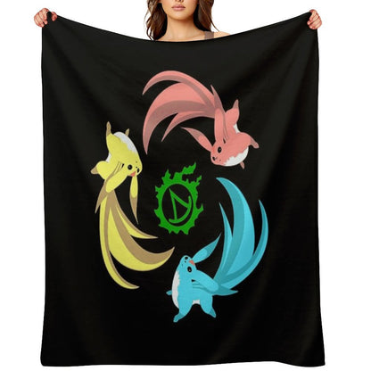 FFXIV Summoner - Carbuncles Throw Blanket