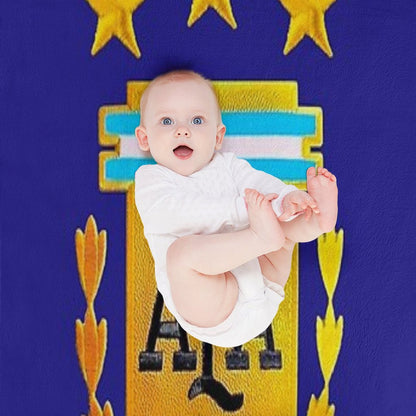 AFA ARGENTINA CHAMPION QATAR 2022 3 STARS Throw Blanket