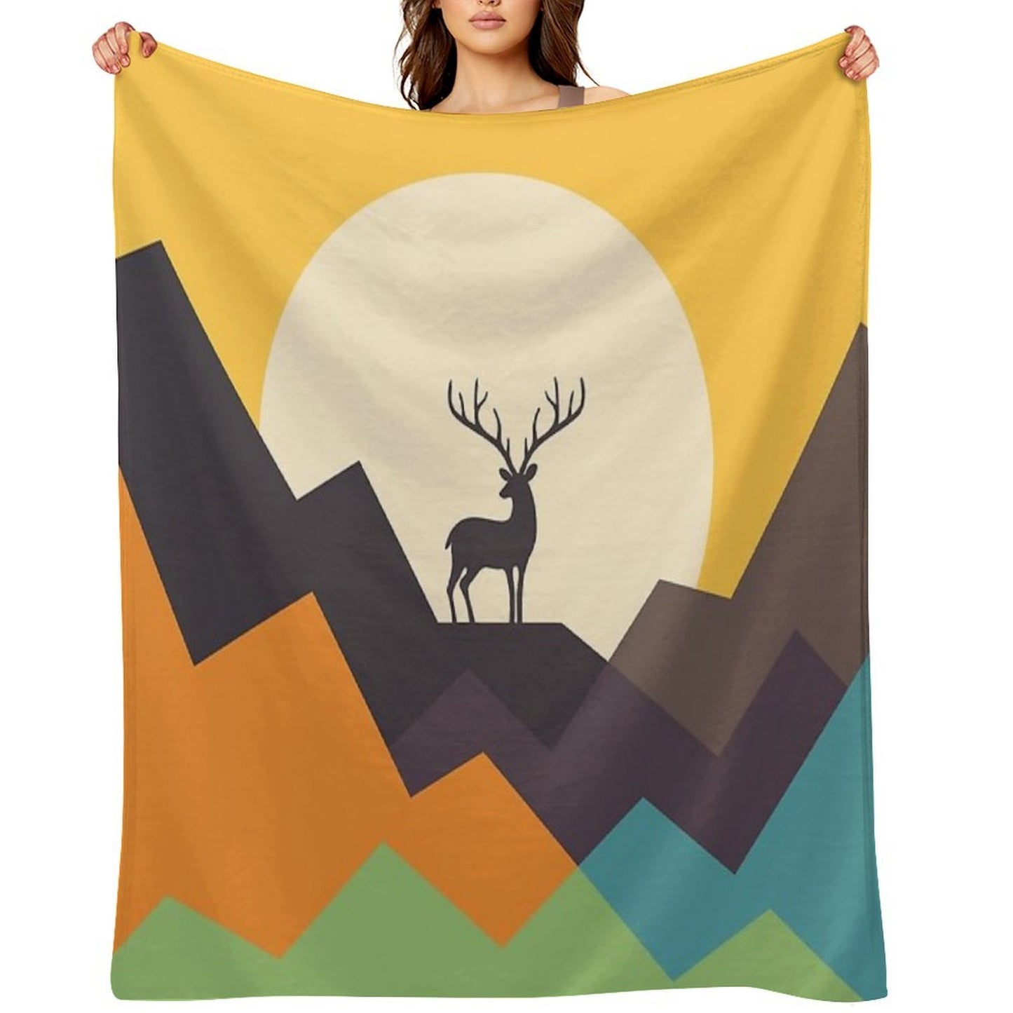 Deer Throw Blanket