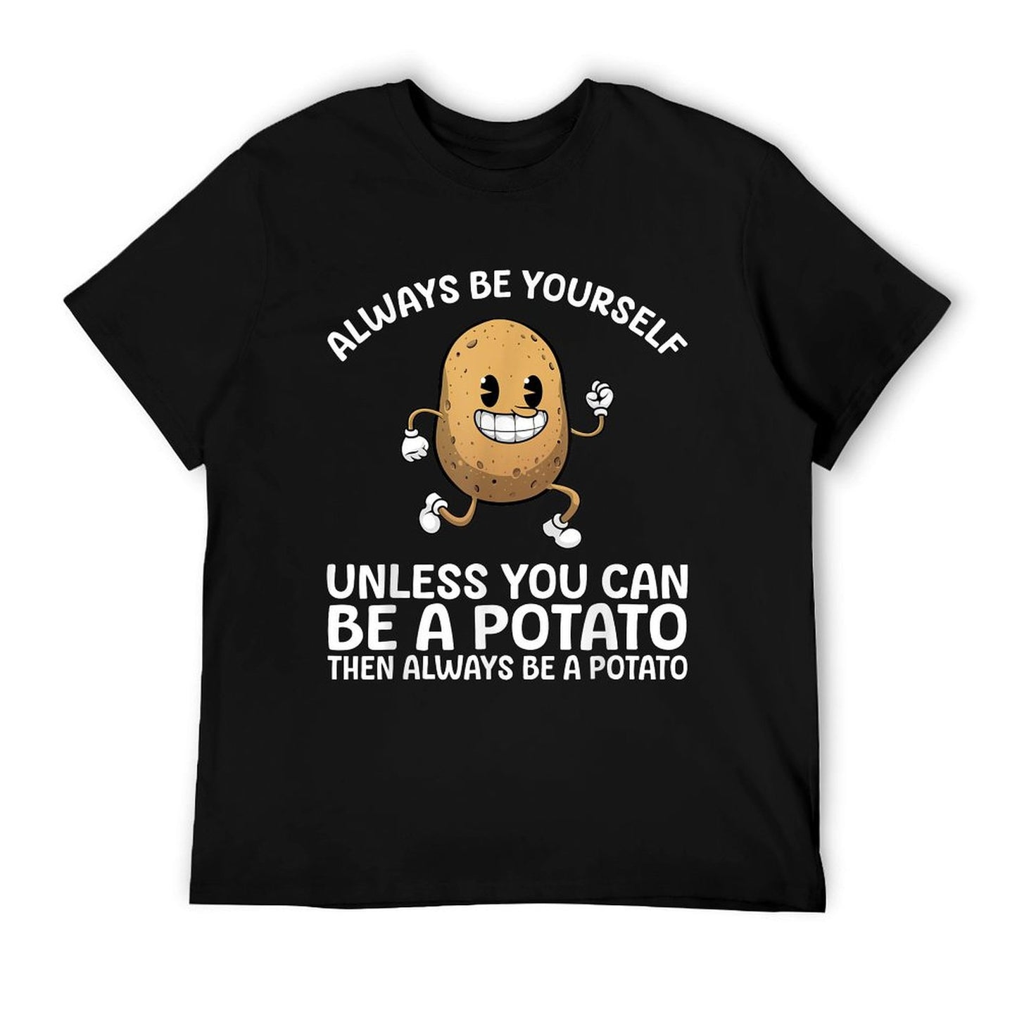 Potato Novelty For Men Women Adult Potato Gag Potato Lovers T-Shirt