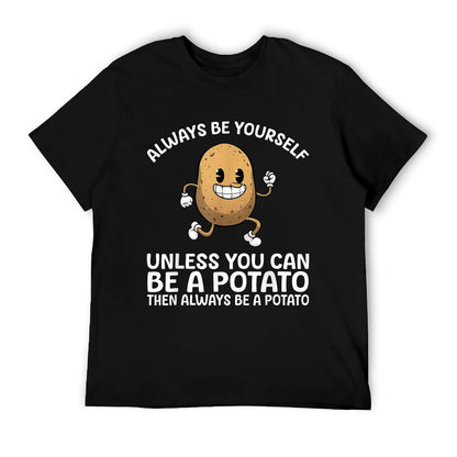 Potato Novelty For Men Women Adult Potato Gag Potato Lovers T-Shirt
