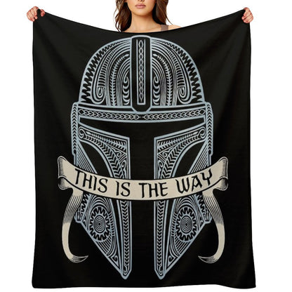 This Is The Way - Tattoo Throw Blanket