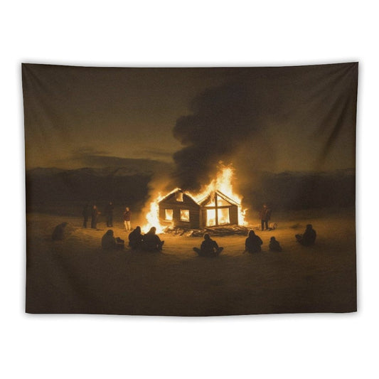 HOME SICK Tapestry