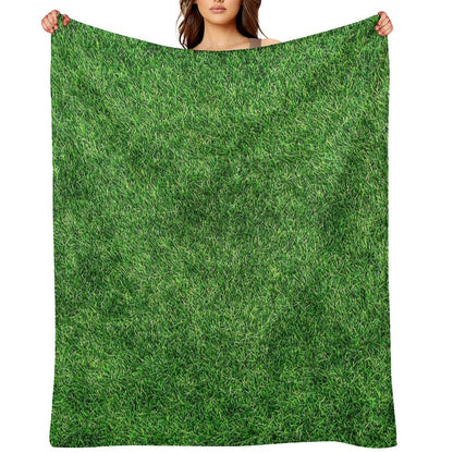 COOL !!!! GRASS BLANKET !!!! Throw Blanket